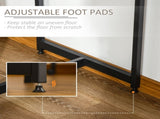 Industrial Bar Table Set for 2, 3 Pieces Pub Table and Bar Stools with Storage Shelf for Kitchen T3398P342378