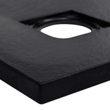 Shower Tray SMC Black 90x90 cm 146527