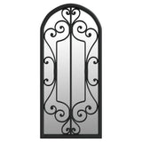 Mirror Black 100x45 cm Iron for Indoor Use 3093544