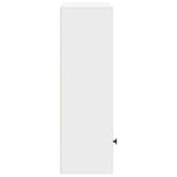 Bookcase White 31x24x77 cm Engineered Wood 860328