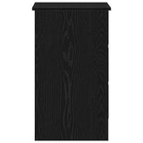 Desk Black Oak 90x45x76 cm Engineered Wood 862490