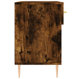 Shoe Bench Smoked Oak 102x35x55 cm Engineered Wood 829729