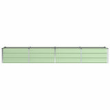 Planter Green 320 x 80 x 45 cm Steel 42018248