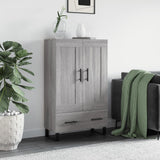Highboard Grey Sonoma 69.5x31x115 cm Engineered Wood 830354