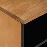 TV Cabinet with Drawer 100 x 33 x 46 cm Solid Mango Wood 4018096
