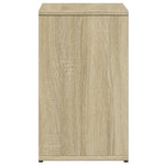 ZNTS Side Tables 2 pcs Sonoma Oak 50x30x50 cm Engineered Wood 840560