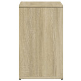 ZNTS Side Tables 2 pcs Sonoma Oak 50x30x50 cm Engineered Wood 840560