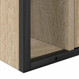Bathroom Furniture Set 3 pcs Sonoma Oak Engineered Wood 3399392