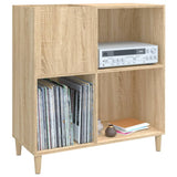 Record Cabinet Sonoma Oak 84.5x38x89 cm Engineered Wood 831992