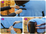 Horse Blanket Full Aqua Polyester 42013192