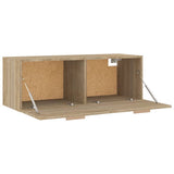 Wall Cabinet Sonoma Oak 100x36.5x35 cm Engineered Wood 812945