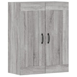 Wall Mounted Cabinets 2 pcs Grey Sonoma Engineered Wood 3197991