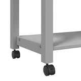 Kitchen Trolley MONZA 60x40x88.5 cm Solid Wood Pine 376095