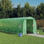 ZNTS Greenhouse with Steel Frame Green 40 m² 20x2x2 m 3188025