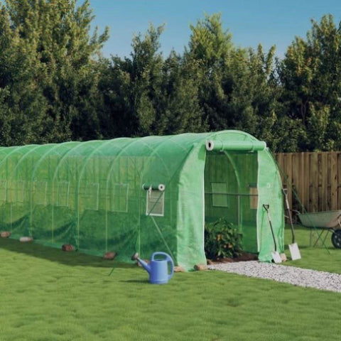 ZNTS Greenhouse with Steel Frame Green 40 m² 20x2x2 m 3188025