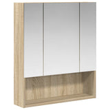 Bathroom Mirror Cabinet Sonoma Oak 60 x 14.5 x 70 cm 889185