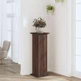 Plant Stand Brown Oak 33x33x100 cm Engineered Wood 852984