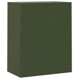 Sideboard Olive Green 67x39x83 cm Steel 841683