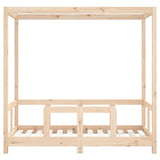 Kids Bed Frame 70x140 cm Solid Wood Pine 834510