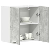Kitchen Wall Cabinet Concrete Grey 60x31x60 cm Engineered Wood 861228