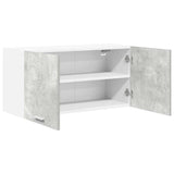 Hanging Cabinet Concrete Grey 80 x 31 x 40 cm Engineered Wood 884181