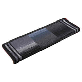 Stair Mats Self-adhesive 10 pcs 65x21x4 cm Black and Grey 149843