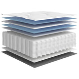 Pocket Spring Mattress Medium 200x200 cm 372821