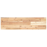 Floating Shelves 4 pcs 80x20x2 cm Untreated Solid Wood Acacia 3279346