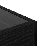 Coffee Table Black Oak 40 x 40 x 30 cm Engineered wood 3394556