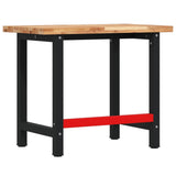 Workbench 100x60x83 cm Solid Wood Acacia Rectangular 3309669