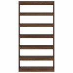 Book Cabinet Brown Engineered Wood 3333929