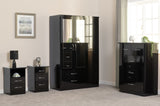 ZNTS Nevada 3 Drawer Bedside 100-103-089