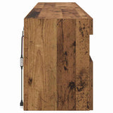 TV Wall Cabinets 2 pcs Old Wood 80 x 30 x 40 cm Engineered Wood 882978