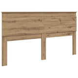 Headboard with Headboard Artisan Oak 180 cm Engineered Wood 887432