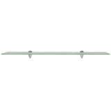 Floating Shelves 2 pcs Glass 80x20 cm 8 mm 3051539