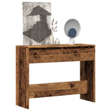 Console Table Old Wood 100x35x76.5 cm Engineered Wood 856784