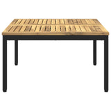 Coffee Table White and Black 80 x 80.5 x 45 cm 901742