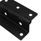 Hinge 537 pcs Black 38 x 17 x 60 mm Iron 864670