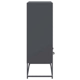 Highboard Anthracite 68.5x39x111.5 cm Steel 846604