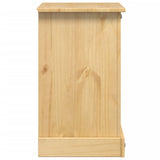 ZNTS Bedside Cabinet Corona 53x39x66 cm Solid Wood Pine 4005659