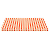 Replacement Fabric for Awning Yellow and Orange 5x3.5 m 312022