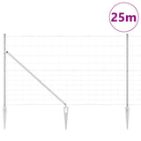 Welded Wire Fence with Spikes 25 x 1.4 m 3351431
