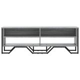 TV Cabinet Grey Sonoma 122x34x41 cm Engineered Wood 848572