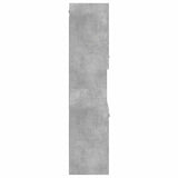 Bathroom Hanging Cabinet Concrete Grey 30x30x130 cm Engineered Wood 856220