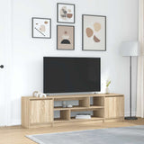 TV Cabinet Sonoma Oak 188.5x41x50 cm Engineered Wood 3328419