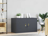 Storage Cabinet Anthracite 90 x 40 x 70 cm Steel 891636