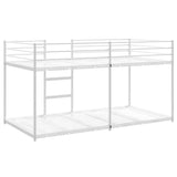 Bunk Bed without Mattress White 80x200 cm Steel 4019882