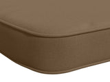 2-Piece Bench Cushions VUGHT 2 pcs 100% Polyester Taupe 951985