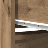 Cabinet with Drawer Artisan Oak 55.5x34x119.5 cm Engineered Wood 861651
