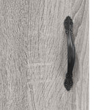 Sideboard Grey Sonoma 34.5x34x90 cm Engineered Wood 830442